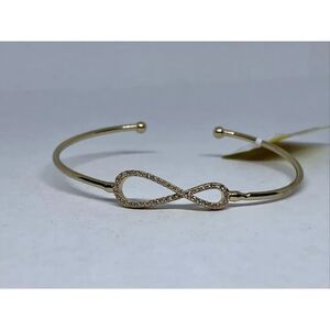 Charter Club Pavé Infinity Cuff Bracelet MSRP $29.50 CP493